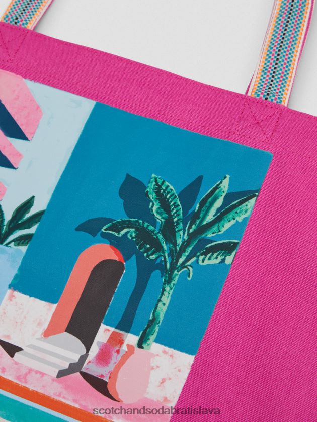 ženy príslušenstvo čerešňa Scotch & Soda plátenná taška na umelecké diela 4ZV00D266