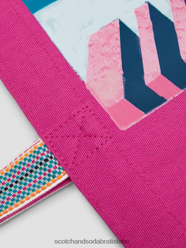 ženy príslušenstvo čerešňa Scotch & Soda plátenná taška na umelecké diela 4ZV00D266