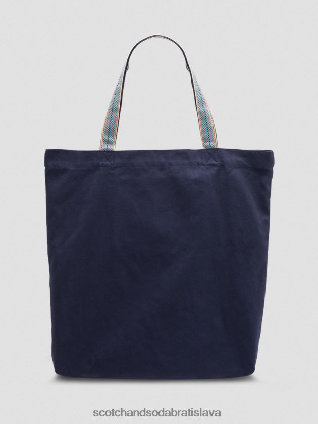 ženy príslušenstvo námorníctvo Scotch & Soda plátenná taška na umelecké diela 4ZV00D269