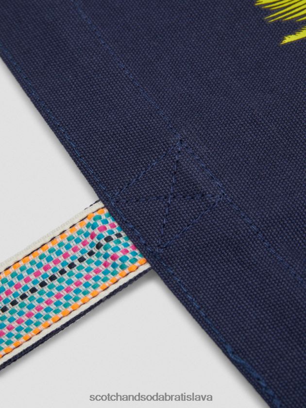 ženy príslušenstvo námorníctvo Scotch & Soda plátenná taška na umelecké diela 4ZV00D269
